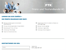 Tablet Screenshot of ftk.ch
